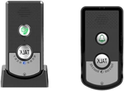 Draadloze Deurbel - Voice Intercom - Huisbeveiliging Thuis - Tweerichtingsgesprek - 1000 Meter Bereik - Zwart
