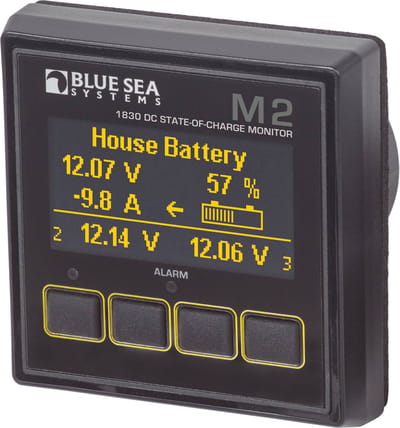 Blue Sea M2 DC-multimeter met SoC