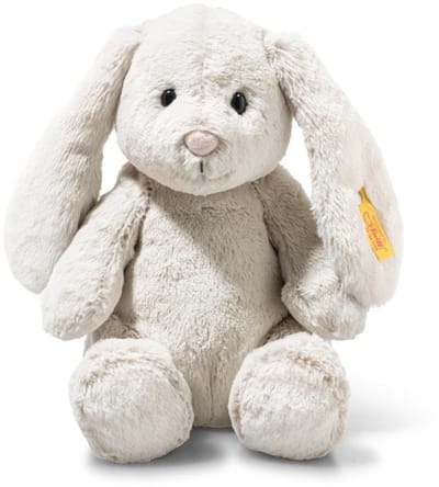 Steiff nachtlamp knuffel Hoppie konijn 28 cm licht grijs