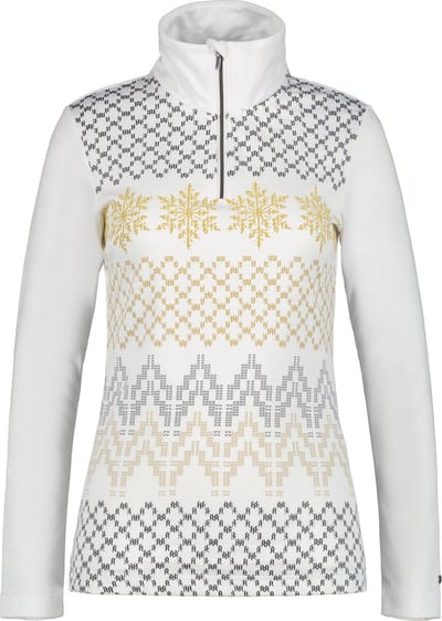 LUHTA PUOLAKKAVAARA WINTERSPORTPULLY Dames-Optic white-L