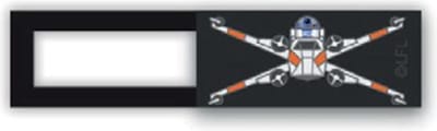 Webcam cover - licentie™ - Star Wars Q15 - zwart