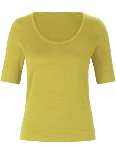 Twinset 100% katoen Van Peter Hahn groen