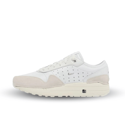 Jacquemus x Nike Air Max 1 86 Big Bubble - Summit White Baskets Femme Voile Argent Métallisé HM6690-100 35.5 white