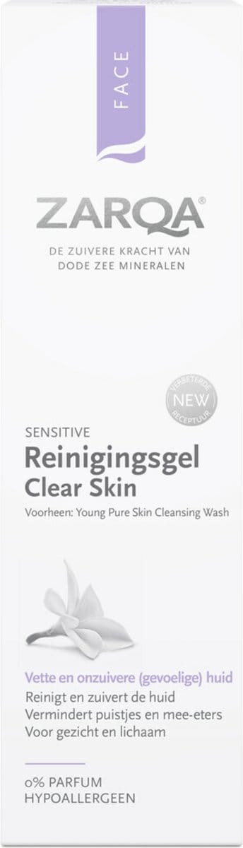Zarqa Clear Skin Reinigingsgel - 3 x 200 ml - Voordeelverpakking