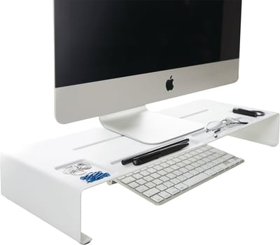 Yamazaki PC Monitorstandaard - Tower - Wit