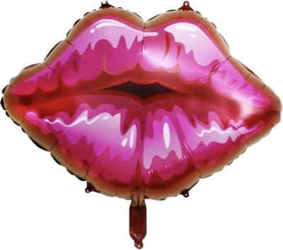 Feestballonnenverkoop Kus Ballon - Lippen & Zoen - Liefde - Folieballon XL