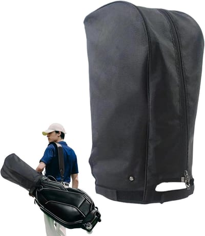 Golftas Regenhoes - Waterdichte Tasbescherming - Golfuitrusting Beschermen - UV-bestendig Oxford Weefsel - ca. 20 x 50 x 33 cm