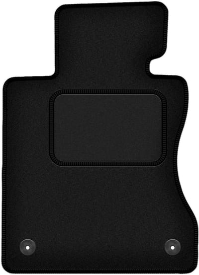 Chauffeursmat zwart voor: BMW 5 E60 RZEPY sedan (2003-2010)