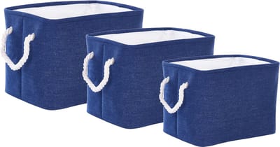 DARQAB - Manden set van 3 - Marineblauw - Polyester
