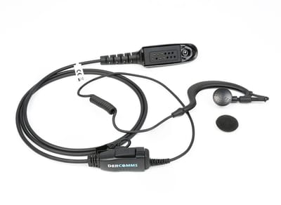 DerComms® Security oortje voor Motorola GP serie portofoon GP340 MTP700