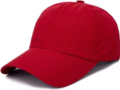 Hikr Sport Cap - Outdoor Pet - Koelpet - Ademend - Lichtgewicht - Running cap & hardloop pet - Sportieve Pet - Sports Cap - Wandelen & Fietsen - Rood L/XL