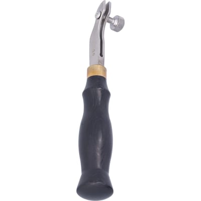 Plieuse à bord en acier Confortable Prise en main facile Ergonomique Durable Fabrication exquise Bord réglable 0.5mm/0.02in gray