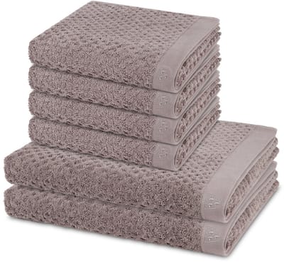 Ross Sonstiges 4 X handdoek 2 X douchehanddoek - in set 6 pack Harmony