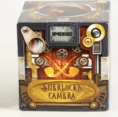 Cluebox - Escape Room In A Box - Sherlock's Camera - Geschikt Vanaf 14 Jaar
