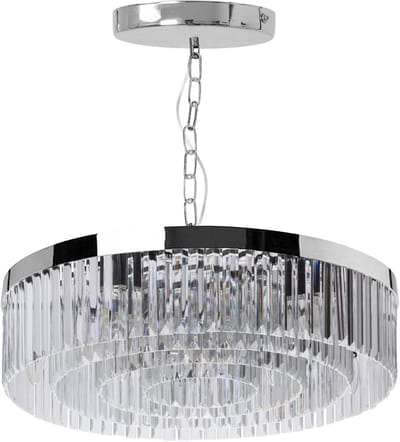 Toolight App1532-8Cp Hanglamp - Chroom - 58X58X66,5Cm