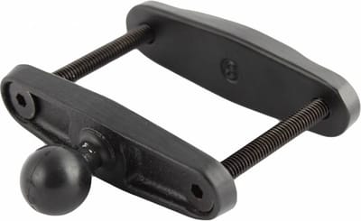 Vierkante Paal Klem Basis voor Palen tot 3" Breed - B Maat RAM-B-247U-3