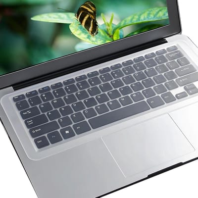 Solidchoice - Transparante Silicone Toetsenbord Bescherming voor 13-14 inch
