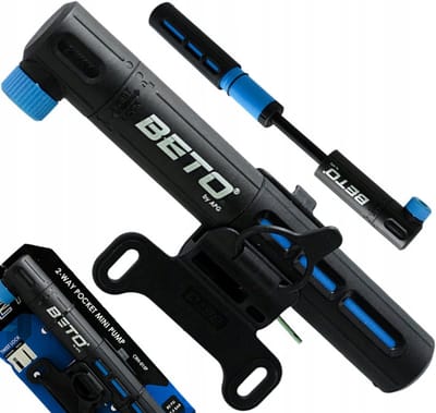 Beto CRH015 Fietspomp met Naald - 5,5 Bar, 2-Traps