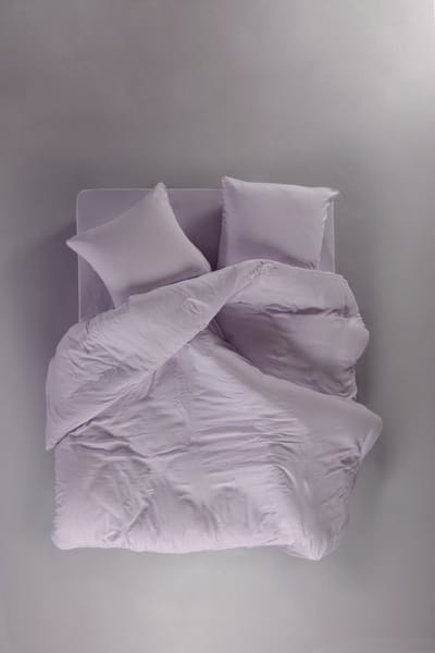 Casilin - Strijkvrij Dekbedovertrek Tencel Satijn - 240x220 - Inclusief 2 Bijhorende Kussenslopen - 2 Persoons - 100% TENCEL™ Lyocel - Lila