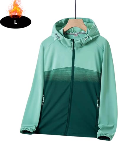 Livano Windjas Dames - Parka - Lente & Herfst - Jas - Volwassen - Windjack - Windbreaker - Outdoor - Lichtgroen - L