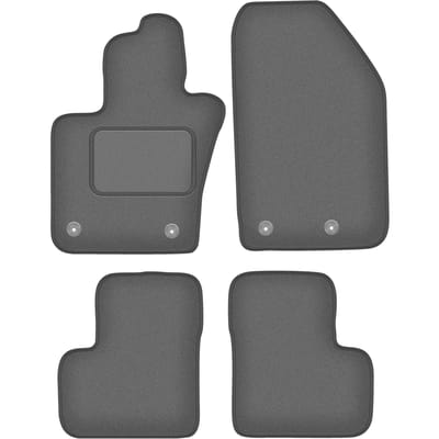 Wielganizator WLG-CARLUX-GRAFIET - Autovloermatten - Grafiet - Voor Alfa Romeo Tonale 965 SUV (2022-) - Versterkte Mat voor Bestuurder