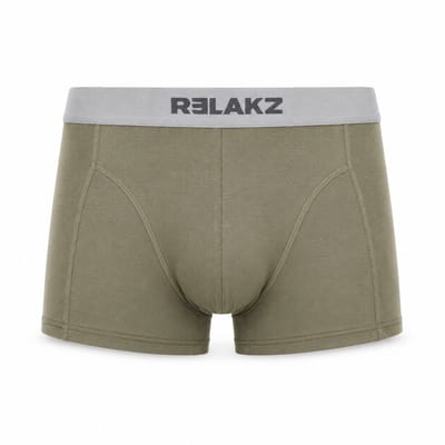 RELAKZ Heren Boxershorts Bamboe Katoen 2-pack Pine Green S