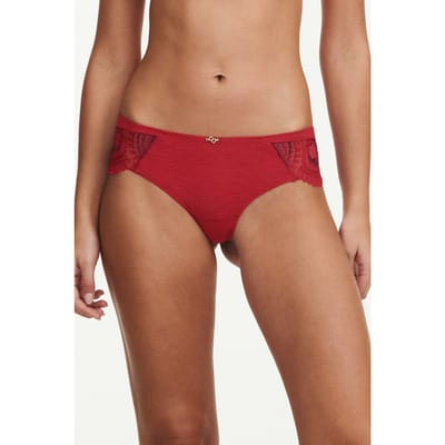 Chantelle Co Bo. Shorty Revealing Std W. Passion Red/aubergine Maat: 38 | Slipjes Outlet | Dames