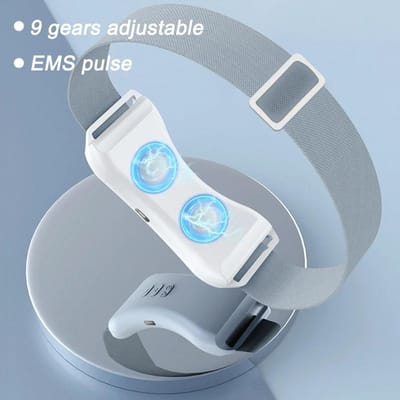 Dubbele Kin Verwijderaar Vibratie Kin-Omhoog V Gezichtsmassager Ems Gezichtslifter Schoonheidsapparaat V-Lijn Omhoog Gezichtslift Vormer Riem white