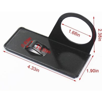 Support d'équilibre de base pour meuleuse d'angle manuelle Réglable Épaissi Acier Support Base de machine à découper Outils de protection de menuiserie DIY noir