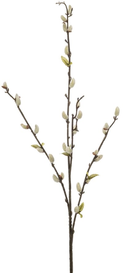 Emerald - Kunsttak Wilg 78cm créme - Kunstplant voor binnen