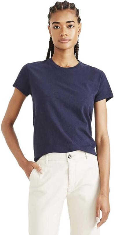 Dockers Favorite T-shirt Met Korte Mouwen Blauw L Man