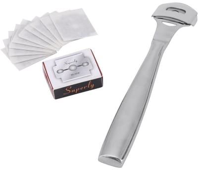 Dailygoody - Steel Hand Paring Knife - Leerbewerking - Hoogwaardige