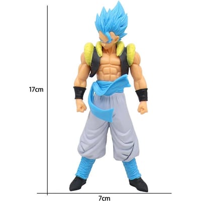 17-18CM Anime Dragon Ball Z Super Saiyan Son Goku Broly Vegeta Anime Actiefiguur Model Leuke Cadeaus Verzamelbare Beeldjes voor Kinderen