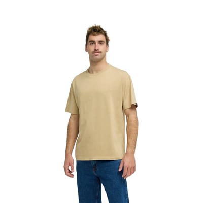 Quiksilver Salt Water T-shirt Met Korte Mouwen Beige XL Man