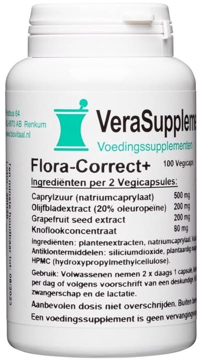 VeraSupplements Flora Correct + Capsules 100CP