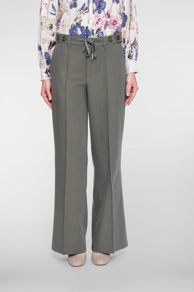 Geisha Broek Broek 61572 26 Dark Green Dames Maat - XS
