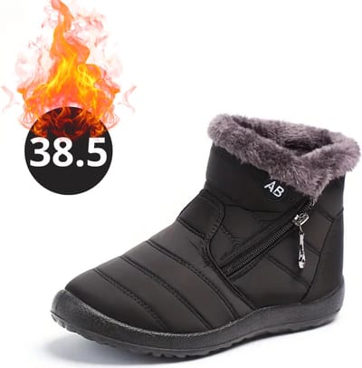 Nivard Snowboots - Sneeuwschoenen - Sneeuwboots - Dames - Wintersport - Ski - Skischoenen - Zwart - 38.5