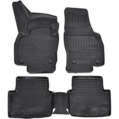 NORM Liners | Tapis De Sol En Caoutchouc TPE Toutes Saisones Pour Skoda Scala depuis 2019 noir
