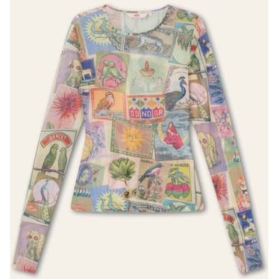 Oilily Tommorrow T-Shirt- maatXS Almond Oil