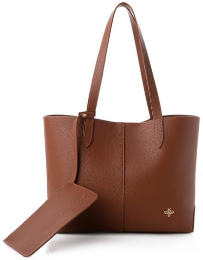Asir - Tote-tas - Bruinen - 33 x 13 x 28 cm