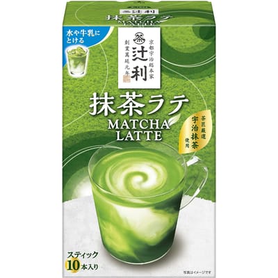 TSUJIRI Thee Matcha Latte - 10 stuks, 130 g | Bruisende en authentieke Japanse groene thee voor een perfect moment.
