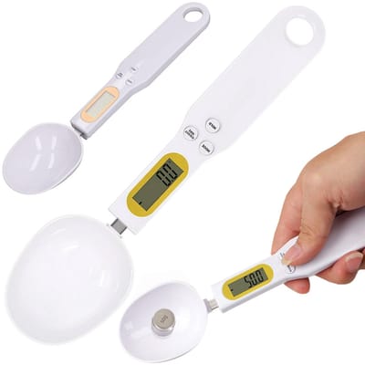 Keuken Lepel Weegschaal I Digitale Lepel Weegschaal I Professionele Lepel Weegschaal I Keuken Weegschaal I Digitale Maatlepel I 0,1 t/m 500 Gram Nauwkeurig