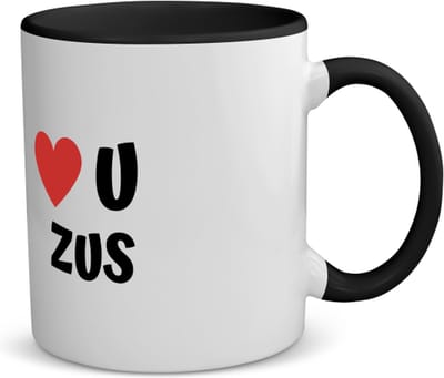 Akyol - love u zus Spaarpot - Zus - de liefste zus - verjaardag - cadeautje voor zus - zus artikelen - kado - geschenk - 350 ML inhoud