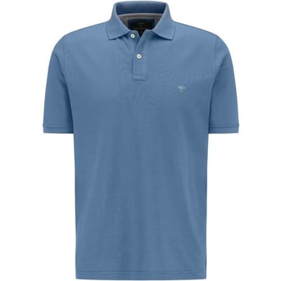 Fynch-Hatton Polo Uni Cotton Pacific / male