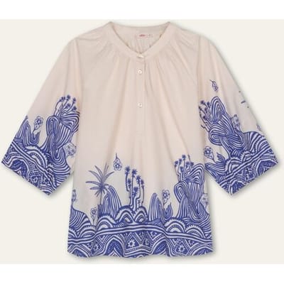 Oilily Baniya Blouse- maat34 Turtle Dove