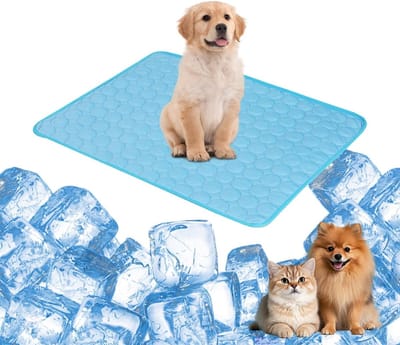 Koelmat voor Honden en Katten - 50 x 40 cm - Ideaal voor Warm Weer - Koelpad voor Huisdieren - Verkoelende Mat voor Dieren