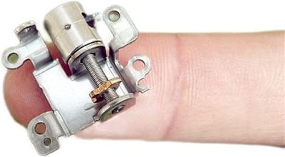 Elektronische Starter - Stepper Motor - Precisie Beweging - Twee Fasen Vier Draads - 65 x 83 mm - Metaal