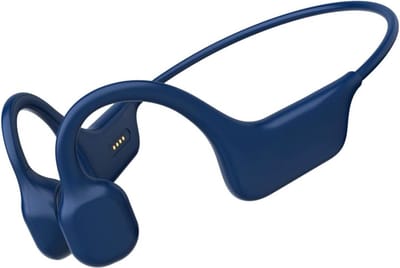 ApexArte® Bone Conduction Headphone - Koptelefoon voor Activiteiten - Draadloos - Blauw