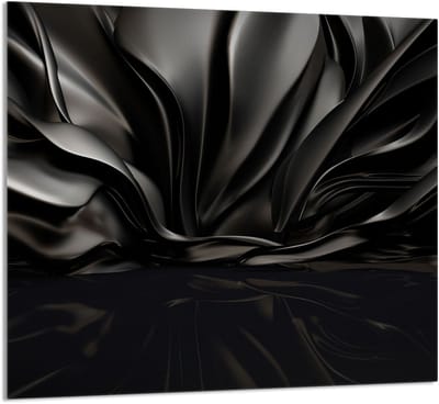 TMK ArtDeko Serie - Glazen Snijplank - 65x60 cm - Sfeervol Ontwerp - Multifunctioneel