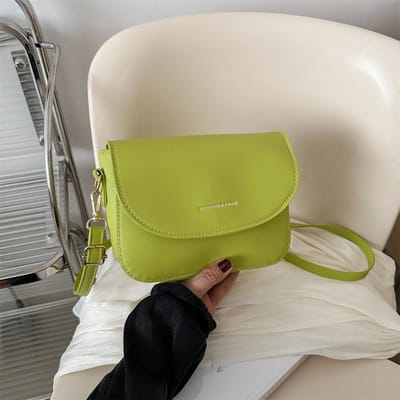 Hoogwaardige modetas voor dames in de lente en zomer Nieuwe casual eenvoudige kleine vierkante tas Eenvoudige Koreaanse schoudertas voor dames yellow